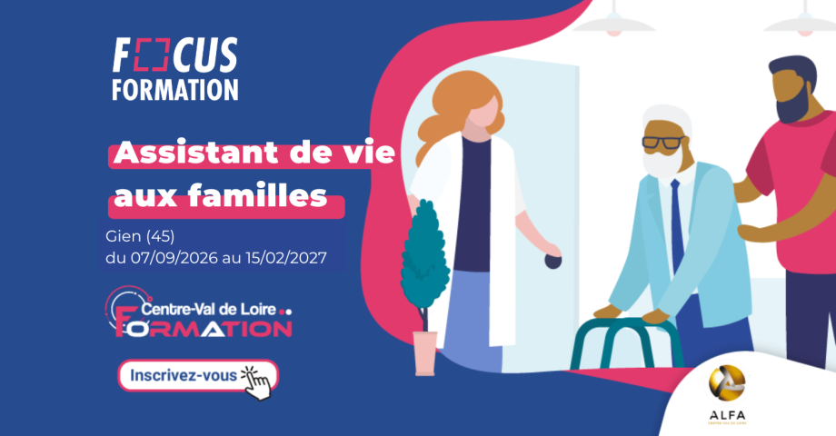 focus assistant de vie aux familles à Gien