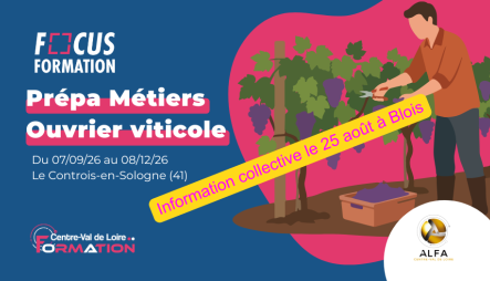Info coll ouvrier viticole à Blois