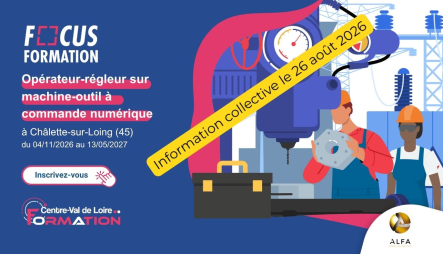 Information collective opérateur régleur commande numérique
