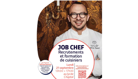 Job Chef Amboise le lundi 21 septembre 2026